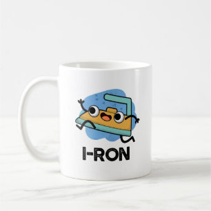 I-ron Funny Running Iron Pun Koffiemok