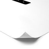 I-ron Funny Running Iron Pun Poster (Hoek)