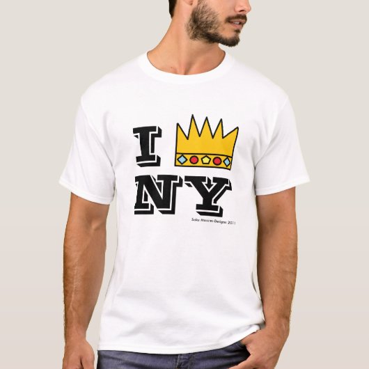 I Rule New York T-shirt (Voorkant)