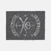 I Run A Tight Shipwreck Funny Rate Quote (on Back) Fleece Deken (Voorkant (Horizontaal))