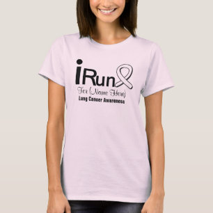  I run for Lung Cancer Awareness T-shirt
