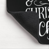 I Run On Coffee And Christmas Cheer Muismat (Hoek)