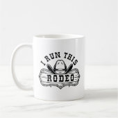 I Run This Rodeo Koffiemok (Links)