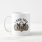 I Run This Rodeo Koffiemok (Links)