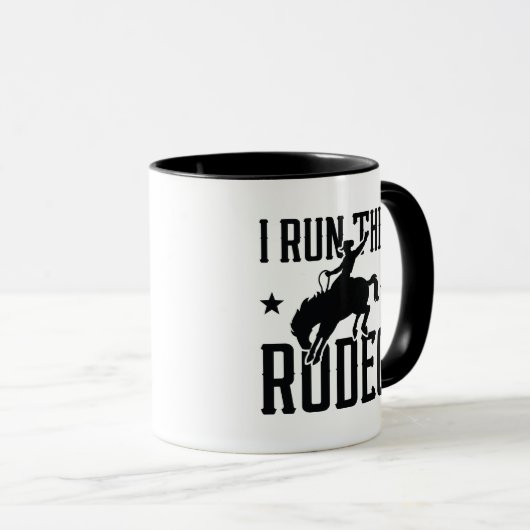I Run This Rodeo Mok (Voorkant rechts)