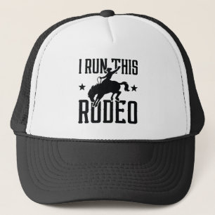 I Run This Rodeo Trucker Pet
