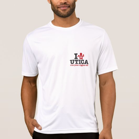 I RUN UTICA T-SHIRT (Voorkant)
