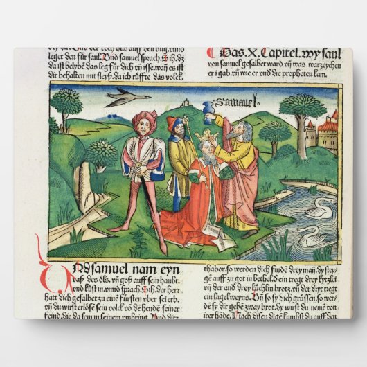 I Samuel 10 De kuronatie en irritatie van Saul, Fotoplaat (Voorkant)