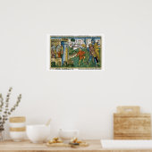 I Samuel 17 1-58 David verslaat Goliath en ontmoet Poster (Keuken)