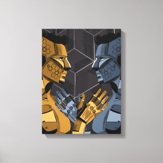 I Saw Myself I B – Self Recognition Art Canvas Afdruk