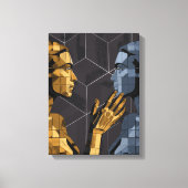 I Saw Myself II B – Self Recognition Art Canvas Afdruk (Voorkant)