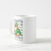 I Saw Santa Splitting The G, Santa Beer Drinking C Koffiemok (Voorkant links)