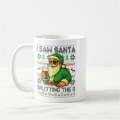 I Saw Santa Splitting The G, Santa Beer Drinking C Koffiemok (Links)