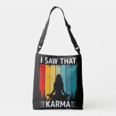 I Saw That Karma Crossbody Tas (Achterkant)