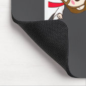 I Saw That Karma Jesus Funny Saying Quote Meme Bib Muismat (Hoek)