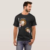 I Saw That Karma Jesus Funny Saying Quote Meme Bib T-shirt (Voorkant volledig)