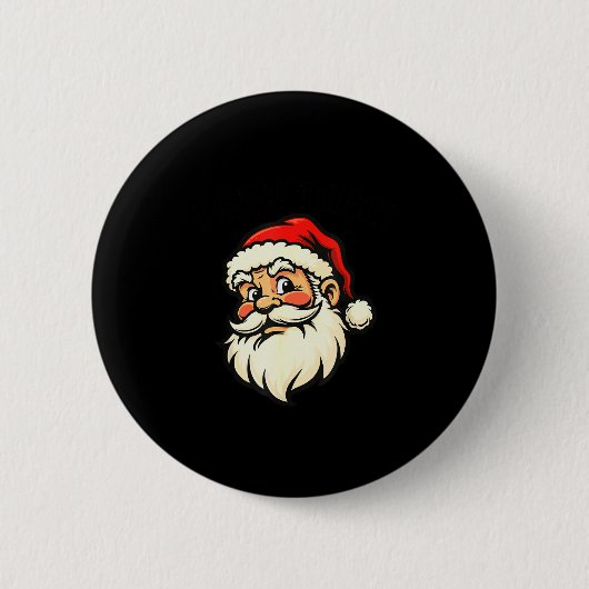 I Saw That - Santa  Ronde Button 5,7 Cm (Voorkant)