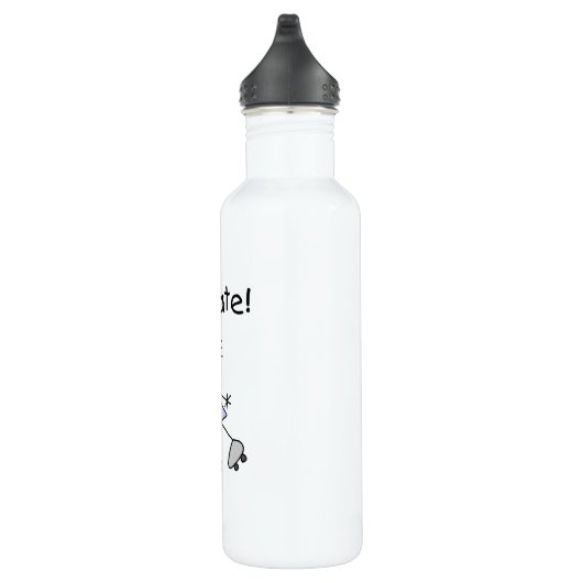 I Schaats - Meisje Rolschaatser Waterfles (Rechts)