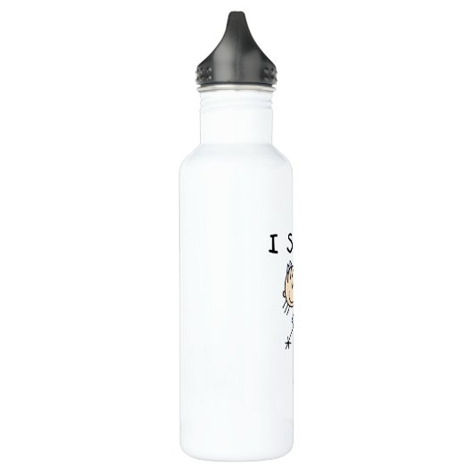 I Schaats - Meisje Rolschaatser Waterfles (Links)