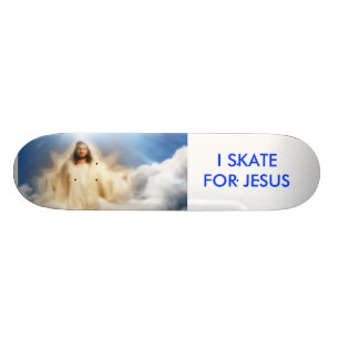 I SCHAATS VOOR JESUS PERSOONLIJK SKATEBOARD