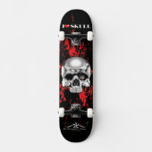 I❤ Schedel 6/10 Persoonlijk Skateboard (Voorkant)