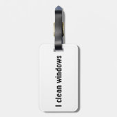 I schone ramen bagagelabel (Achterkant verticaal)