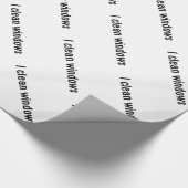 I schone ramen cadeaupapier (Hoek)