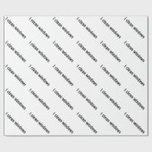 I schone ramen cadeaupapier (Vlak)