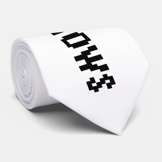 I schone ramen stropdas (Opgerold)