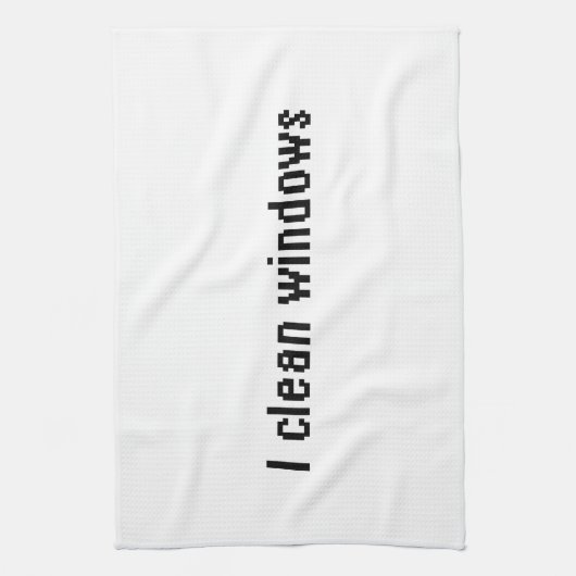 I schone ramen theedoek (Verticaal)