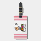 I Scrapbook Bagagelabel (Voorkant verticaal)