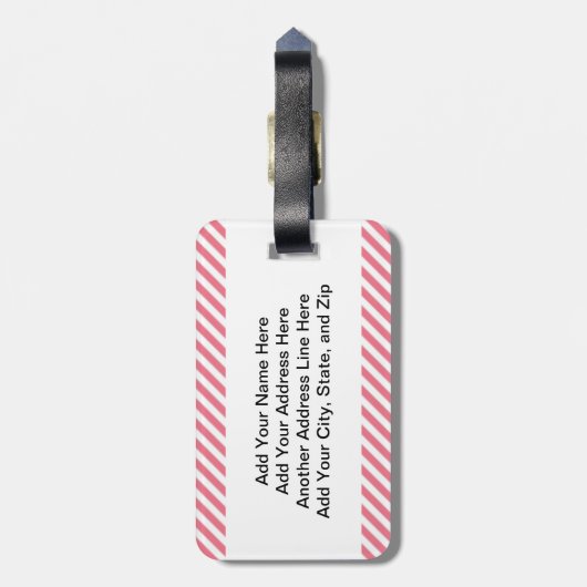 I Scrapbook Bagagelabel (Achterkant verticaal)