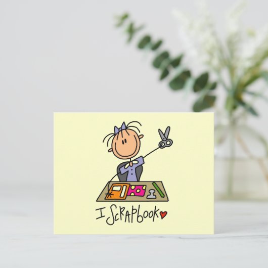 I Scrapbook Briefkaart (Staand voorkant)