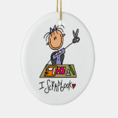 I Scrapbook Keramisch Ornament (Rechts)