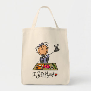 I Scrapbook Tote Bag