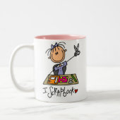 I Scrapbook Tweekleurige Koffiemok (Links)