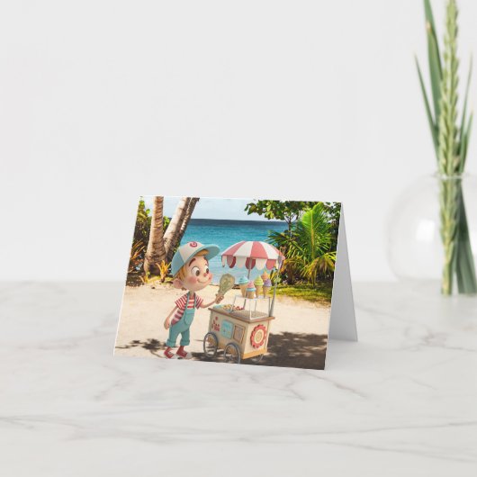 I Scream Cone Kaart (Voorkant)