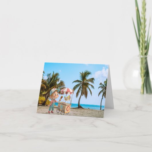 I Scream Cone Kaart (Voorkant)