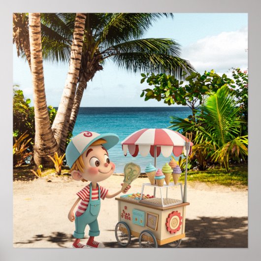 I Scream Cone Poster (Voorkant)