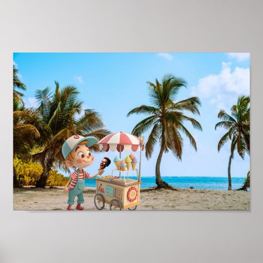 I Scream Cone Poster (Voorkant)