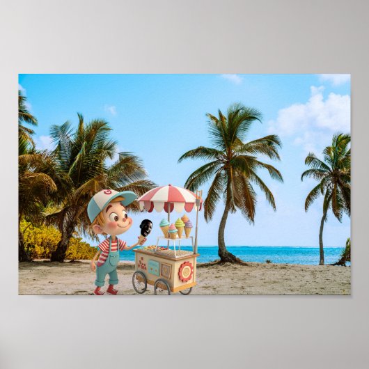 I Scream Cone Poster (Voorkant)