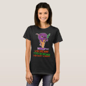 I Scream  Halloween with Spooky Ice Cream Party T-shirt (Voorkant volledig)