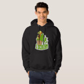 I Scream Ice Cream Parrot Screaming for Cockatiels Hoodie (Voorkant volledig)