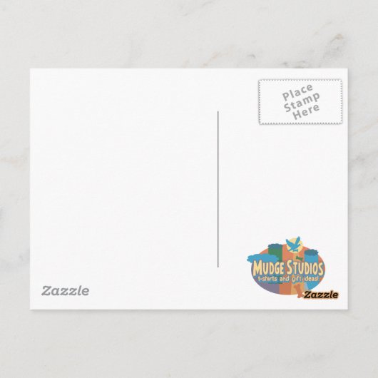 I Scream Ice crème Briefkaart (Achterkant)