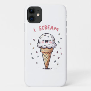 I Scream Ijsje met Strooisel Case-Mate iPhone Case