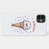 I Scream Ijsje met Strooisel Case-Mate iPhone Case (Achterkant (horizontaal))
