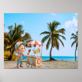 I Scream Kegel Poster