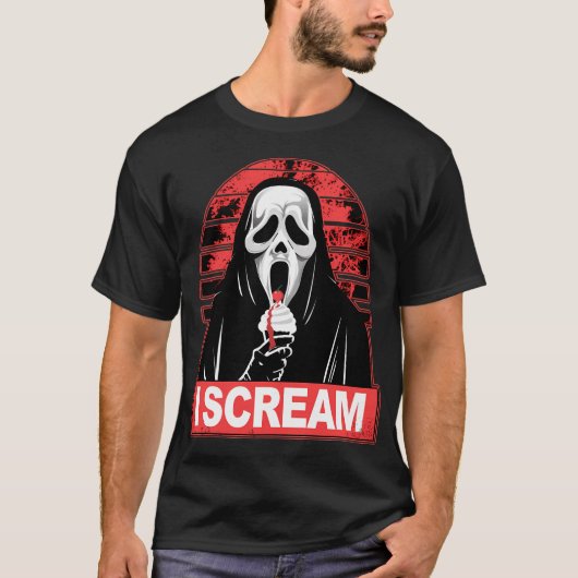 I Scream T-shirt (Voorkant)