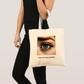I See Art Everywhere Tote Bag Artistic (Voorkant (product))