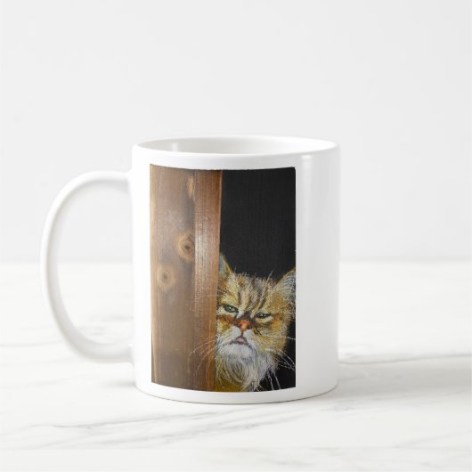 I See You Mug – Staring Cat Design Koffiemok (Links)